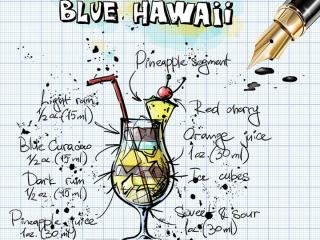 Jak připravit Blue Hawaiian | recept