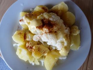 Jak připravit květákovou směs s brambory | recept