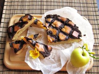 Jak upéct jablečný koláč s nutellou | výborný moučník