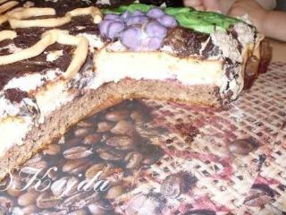 Dvoubarevný dort | recept od Kajdy