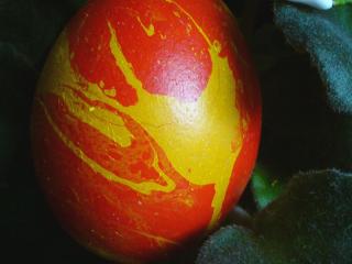 Jak ozdobit velikonoční vajíčka mramorovací technikou
