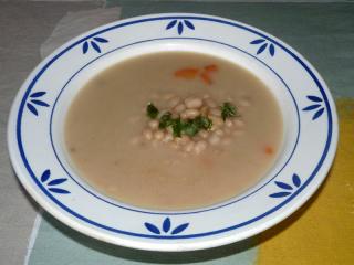 Jak udělat bílou fazolovou polévku | recept