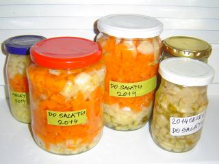 Jak udělat nakládanou zeleninu do bramborového salátu | recept
