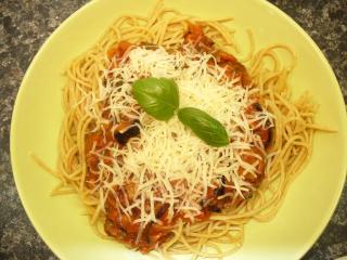 Jak uvařit lilkové špagety
