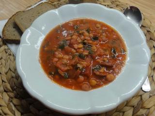 Jak uvařit hustou zeleninovou polévku s cizrnou | recept