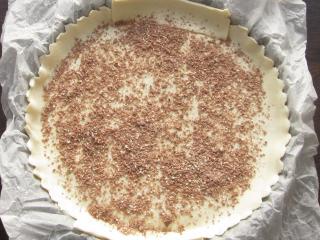 Jak upéct listový chalva koláč s ořechy a čokoládou | recept
