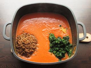 Jak uvařit rajčatovou polévku s čočkou | recept na rajčatovo-čočkovou polévku