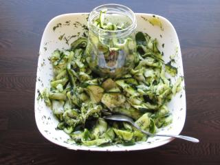 Jak na cuketové pickles s koprem | jednoduchý recept