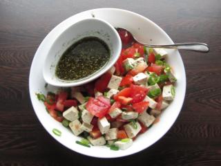 Jak na dietní rajčatový salát s tofu | recept