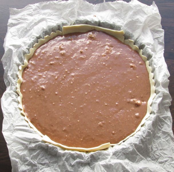 Jak upéct listový chalva koláč s ořechy a čokoládou | recept