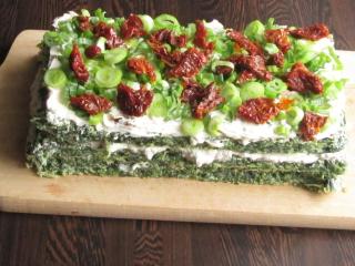 Jak připravit zelené řezy s tvarohem a sušenými rajčaty | recept