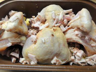 Jak upéct kuře na nudlích | recept na pečené kuře