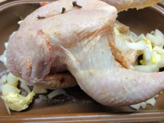 Jak upéct kuře s jáhlovou nádivkou | příprava kuřete