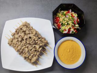 Jak připravit marinované thajské hovězí satay na grilu | originální recept