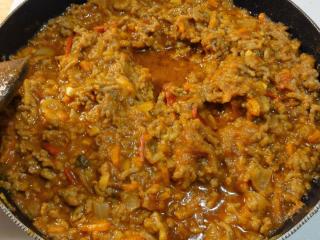 Jak upéct brambory s masem a zeleninou | recept Jak upéct brambory s masem a zeleninou | recept