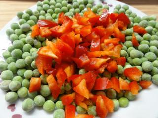 Jak uvařit indickou bramborovou polévku s hráškem | hrášek a paprika Jak uvařit indickou bramborovou polévku s hráškem | hrášek a paprika