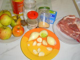 Jak udělat vepřovou krkovici s jablky | recept