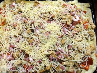 Jak upéct houbovou pizzu na plech | recept