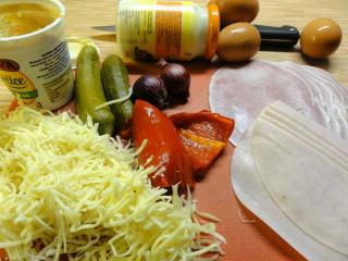 Jak udělat salát se strouhaným sýrem | recept