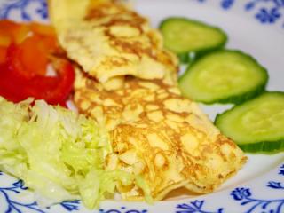 Jak připravit lehkou tvarohovou omeletu | recept