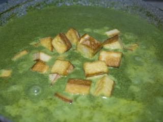 Jak připravit indický špenát s tofu
