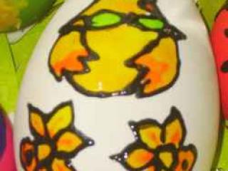 Jak ozdobit velikonoční vajíčka barvami na sklo