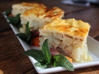 Jak zapéct brambory s houbami | recept