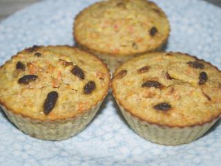 Jak upéct zdravé jablečno-mrkvové muffiny