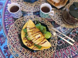 Jak udělat omeletu se sušenými rajčaty a špenátem | fit recept