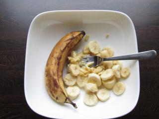 jednoduchá příprava banánového pyré