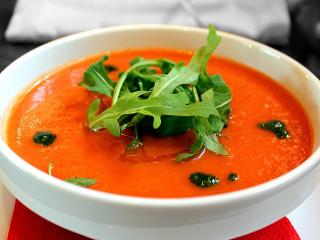 Jak na malinové gazpacho | recept